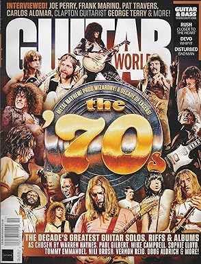 W.M. Kiplinger Fs2N Guitar World Magazine (November 2024 Issue) Metal Mayhem! The 70S. Decade Of Excess! cover