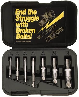 Alden Tools Grabit Select Series 7 Piece Screw & Bolt Extactor Kit - 7017P - Made in The USA