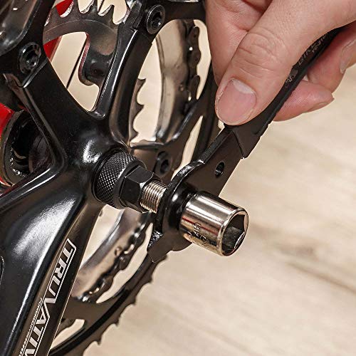 Bikehand Bike Crank Extractor Puller Remover for Square Threaded Taper Crankset - Easy Bicycle Crank Arm Removal Tool - Image 4