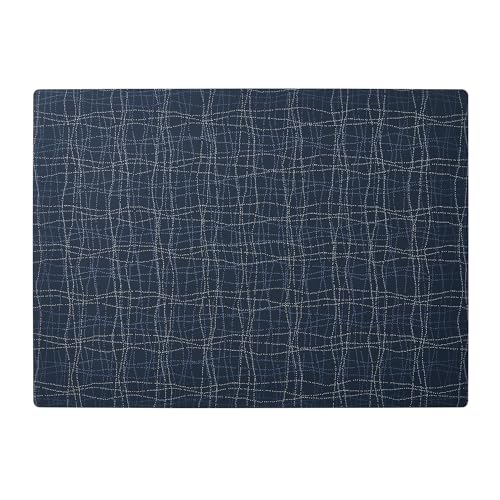 APS 60586 - Mantel individual (lavable, antimanchas y antideslizante, 45 x 33 cm, 1 unidad), color azul