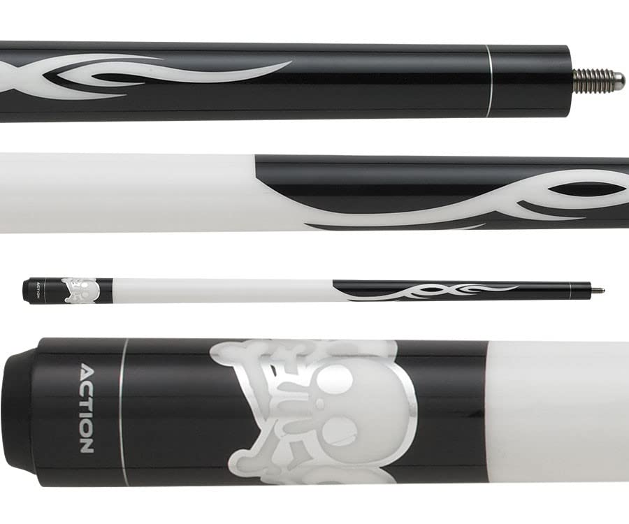Taco para niños Action Kids de 52 pulgadas negro y blanco miniatura 2