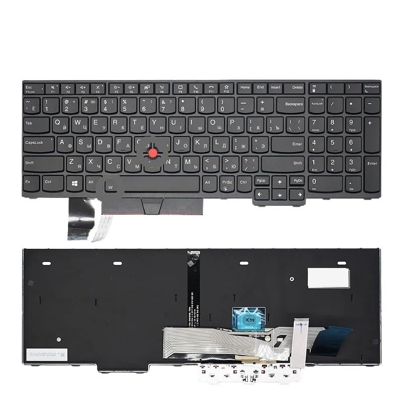 Clavier rétroéclairé russe ThinkPad L15 T15P P15V 5N20W68226 5N20W68316