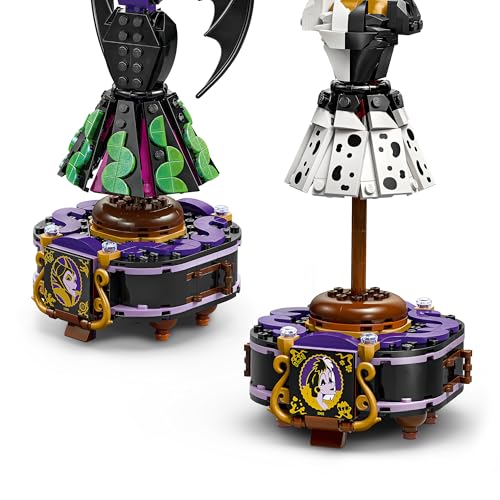 Image of LEGO ǀ Disney Villains Maleficent's and Cruella De Vil's Dresses 43262 Building Blocks Toys for 9+ Gift for Boys and Girls