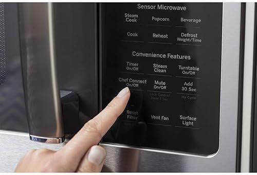 Miniatura 5 de GE PVM9179SRSS Perfil 1.7 pies cúbicos Horno microondas de convección sobre el rango Paquete de acero inoxidable con paquete de protección mejorada