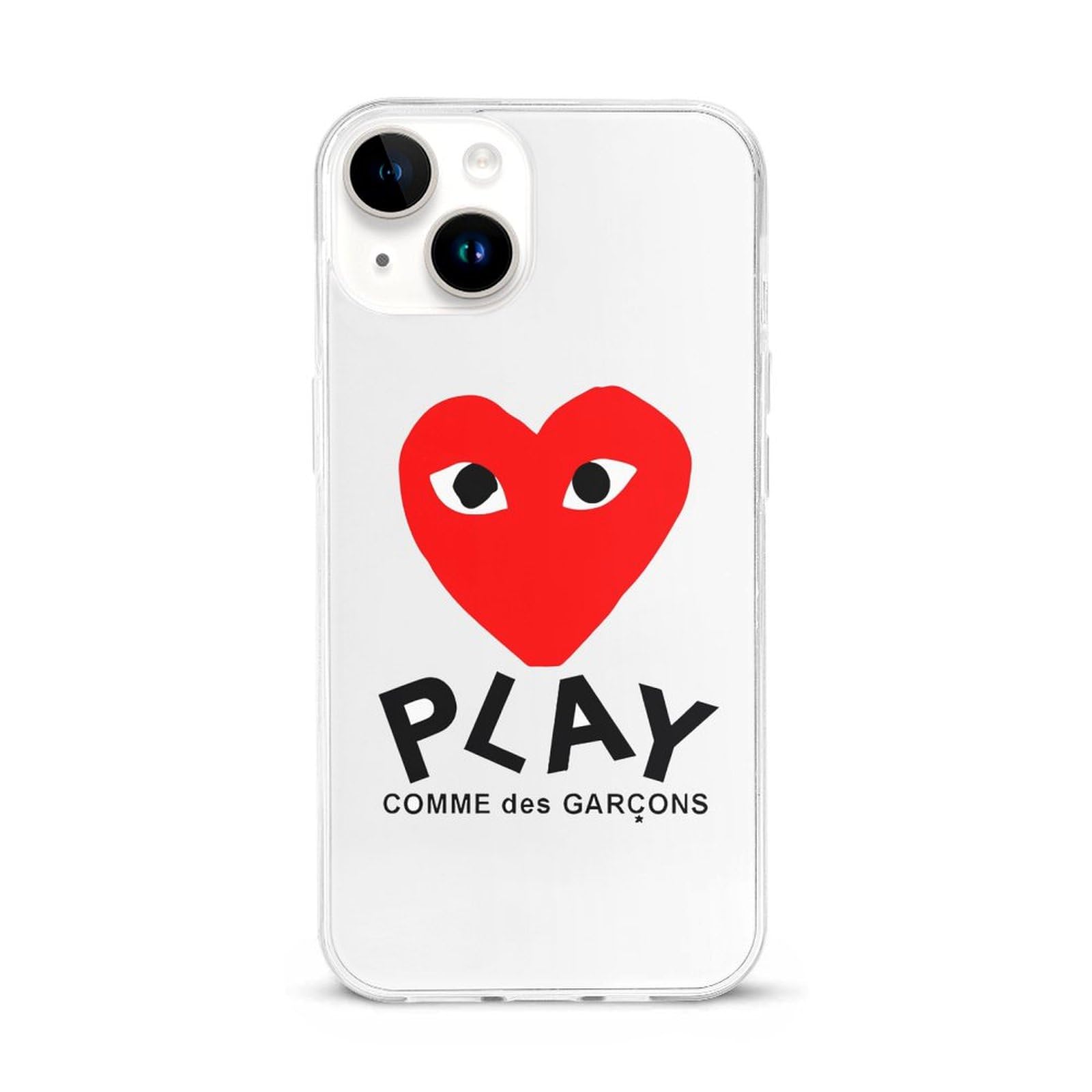 【極美品】コムデギャルソン☆型押し　総柄　ケース　カードケース　ブラック COMME des GARCONS 並行輸入 コムデギャルソン カードケース