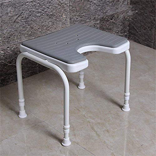 Tabouret de douche stable réglable en hauteur siège bain handicapé