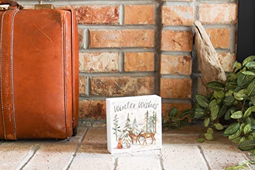 Winter-Wonderland-VII-Joyride-Home-Decor-Wood-Block-Sign-5×5-Freestanding-Shelf-or-Wall-Displayed-Artist-Designed-Home-Decor Winter Wonderland VII Joyride Home Decor Wood Block Sign 5×5 Freestanding Shelf or Wall Displayed Artist Designed Home Decor