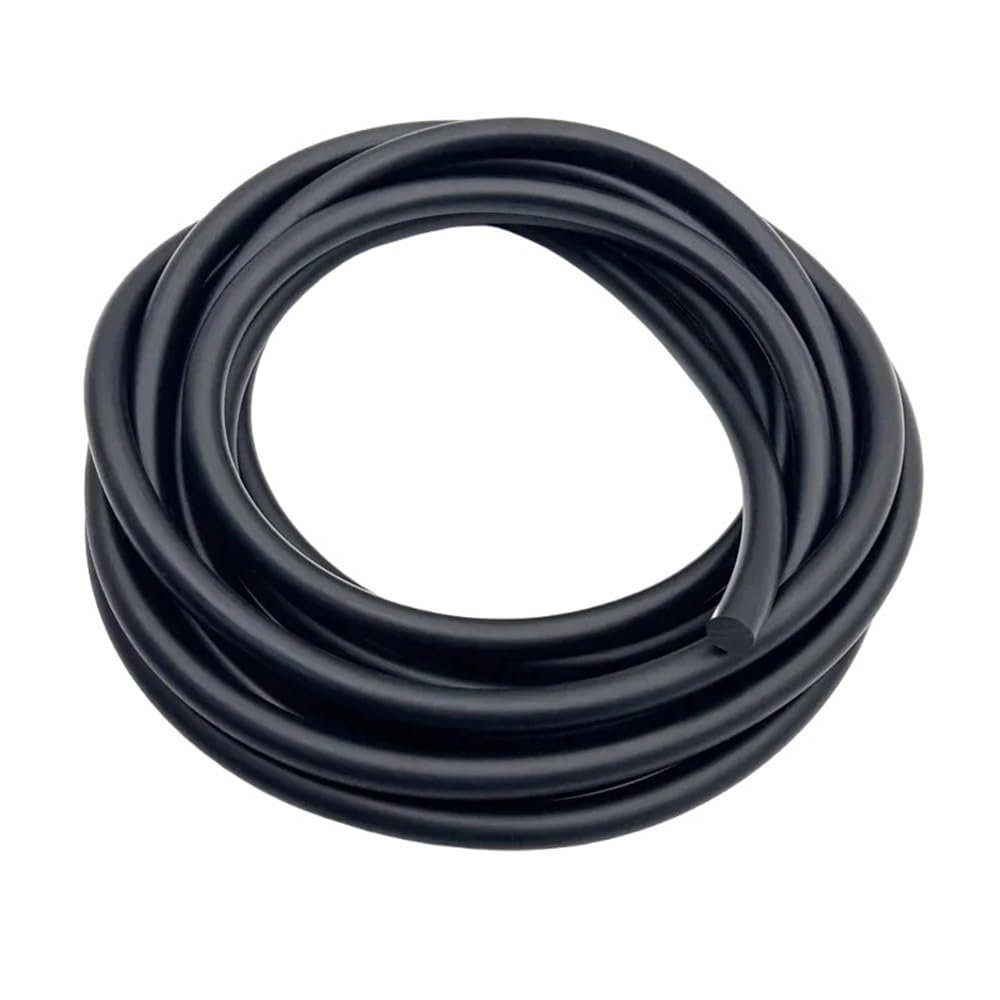 Gohapy One Color Foam Rubber Strip 1 Piece Premium Rubber Nbr Seal Rope, Black Nitrile Sealing Circular Headed For Mechanical Equipment(1.5Mm*10M)