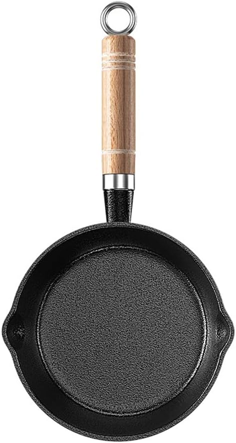 Frying Egg Pan Kitchen Cooking Pot Pancake Maker Universal Cast Iron Mini Cookware