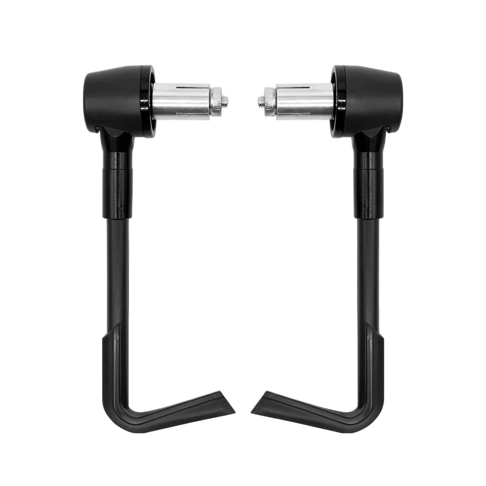 Hjtedhe Black 22Mm Universal Adjustable Motorcycle Hand Guard Handle Handguard Windproof Lever Guard Protector Motorcycle Handlebar Lever Guards(Black)