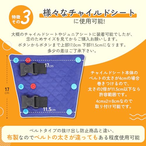 SUCFORTS『抜け出し防止ベルト安全シート』