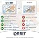 ORBIT GLOBES & MAPS - Politische Europakarte in deutsch, Pinnwand mit Holzrahmen, Aktuell 2025, 90x60 cm, deutsch, Maßstab 1:46 Mio mit Fähnchen und Pins sowie Befestigungsmaterial