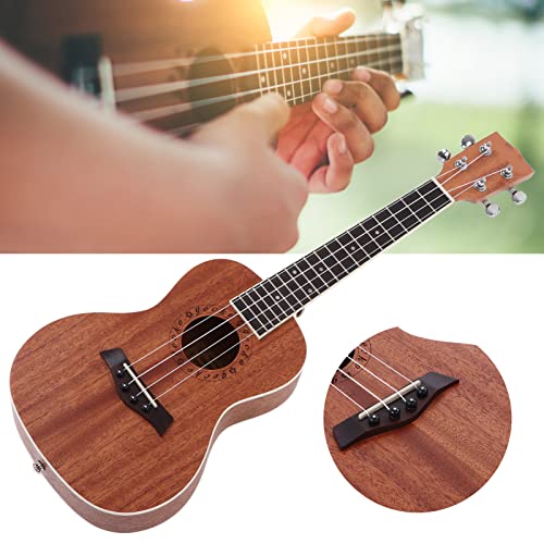Ukulélé 23 pouces, ukulélé en bois souple de taille standard résistant à la corrosion avec accordeur pour débutants pour… - Les Beatles, Paul McCartney, John Lennon, RIngo Starr, George Harrison Ukulélé 23 pouces, ukulélé en bois souple de taille standard résistant à la corrosion avec accordeur pour débutants pour… – Image 3