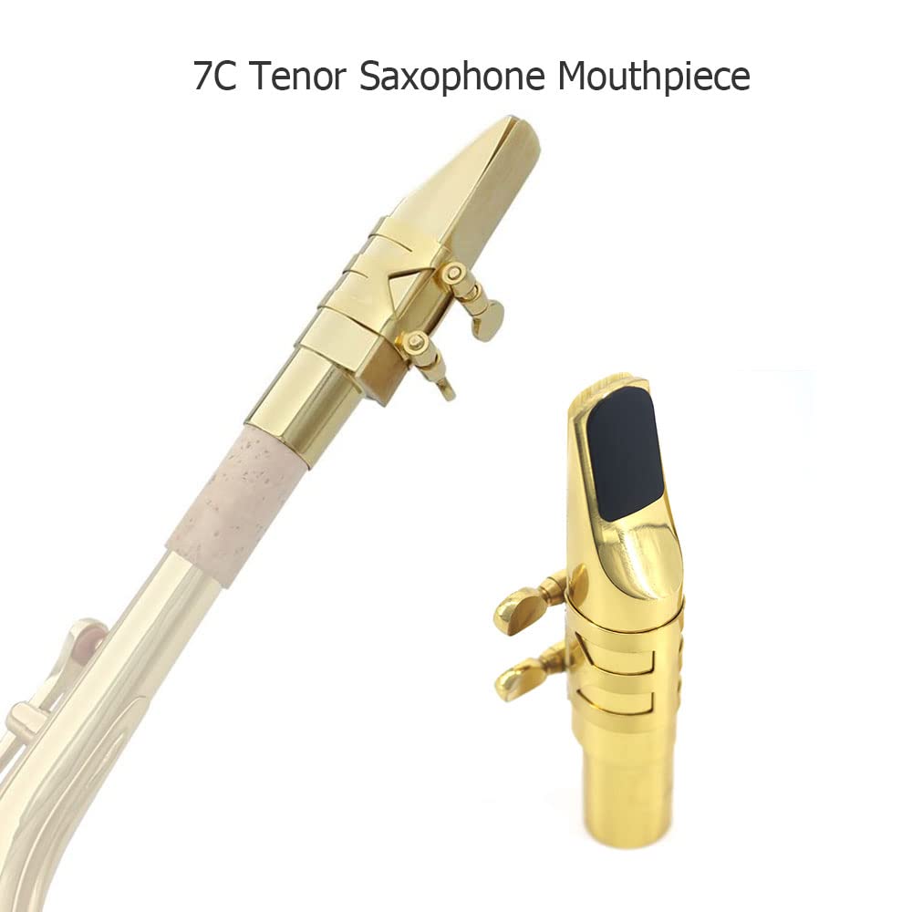 Amazon.com: Tenor Sax Mouthpiece, 7C Saxophone Mouthpiece Kit