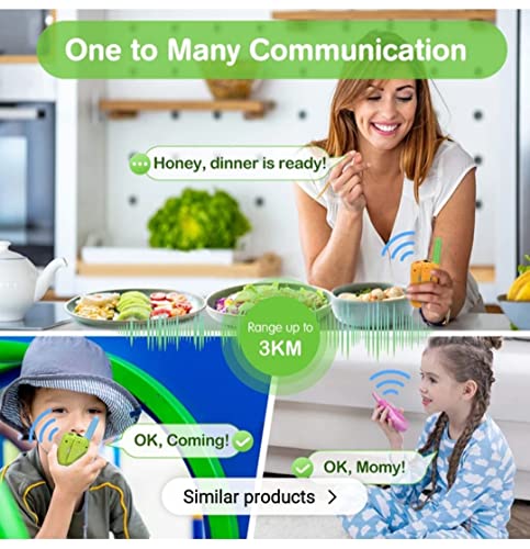 My Phoenix Walkie Talkies Toys for Kids 2 Way Radio With Vox Function & Led Flashlight - Image 4