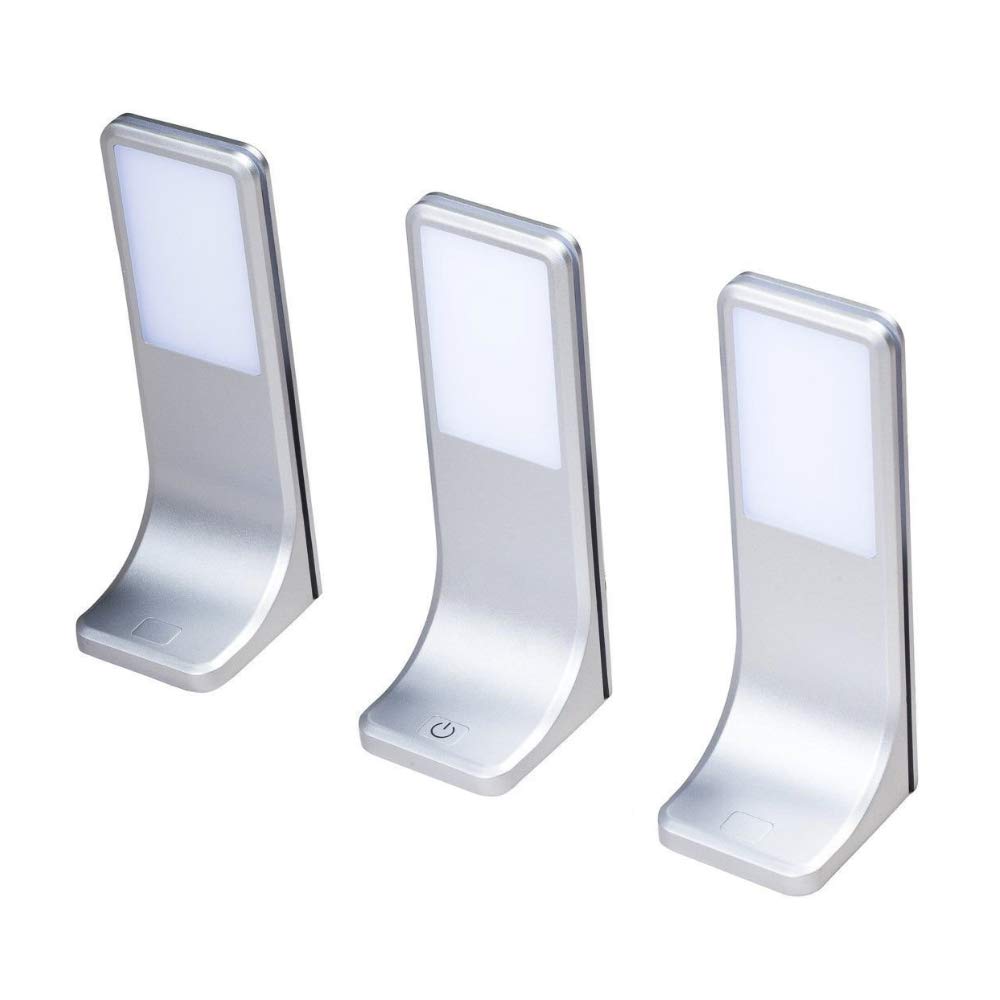 kalb Material für Möbel LED Unterbauleuchten Küchenleuchte Küchenleuchten Panel Unterbauleuchte Küche, Auswahl:3er SET, Lichtfarbe:neutralweiß