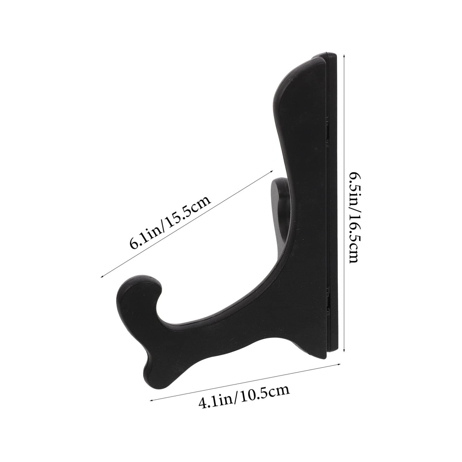 Garneck 4Pcs Display Bracket for Plates Photos and Artworks Multifunctional Stand Holder for Desktop and Tabletop Use Elegant Design for Home Decor