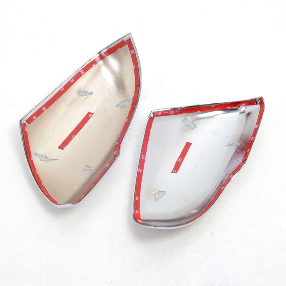 Side Door Rearview Mirror Cover Trims Car Exterior Accessories Car Styling Sticker, for Ford, Edge 2015 2016 2017 Chromed Couvre-Rétroviseurs