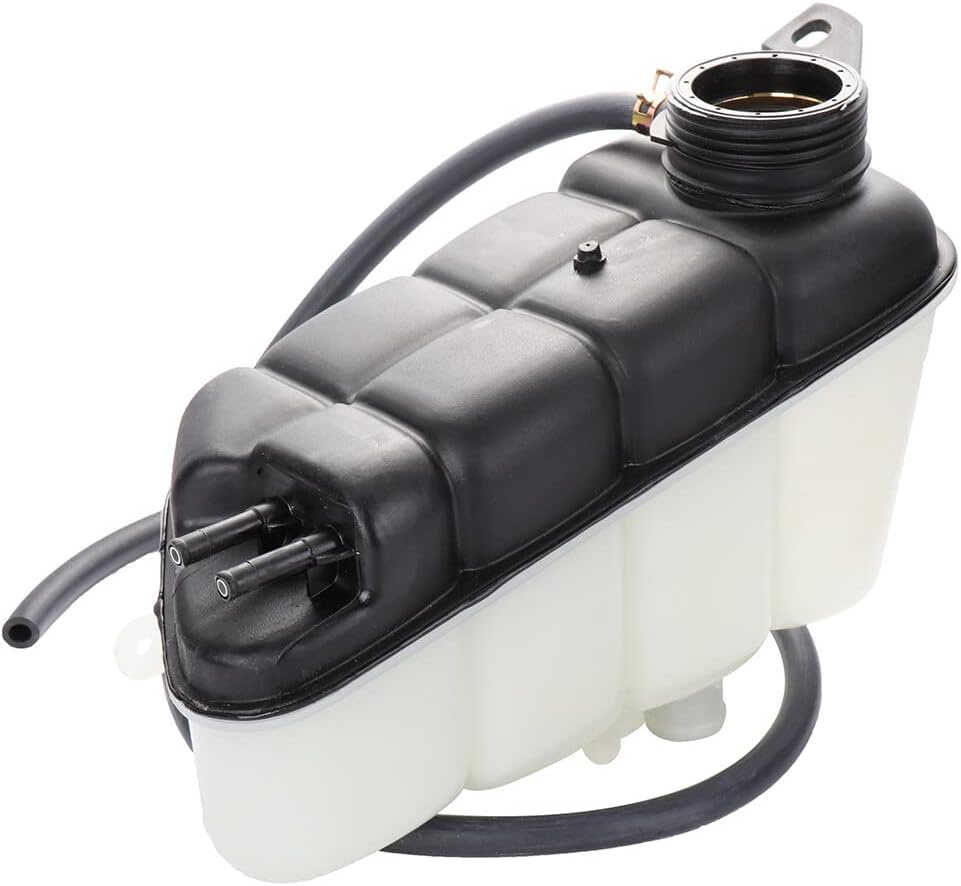 Coolant Reservoir without Cap, 400893755 Radiator Overflow Tank Plastic Fits for Mercedes-Benz for CL500 5.0L 2000-2006, for Mercedes-Benz for CL600 5.5L 2003-2006