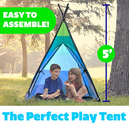 Usa Toyz 4513BL Happy Hut Teepee Tent For Kids thumb #2