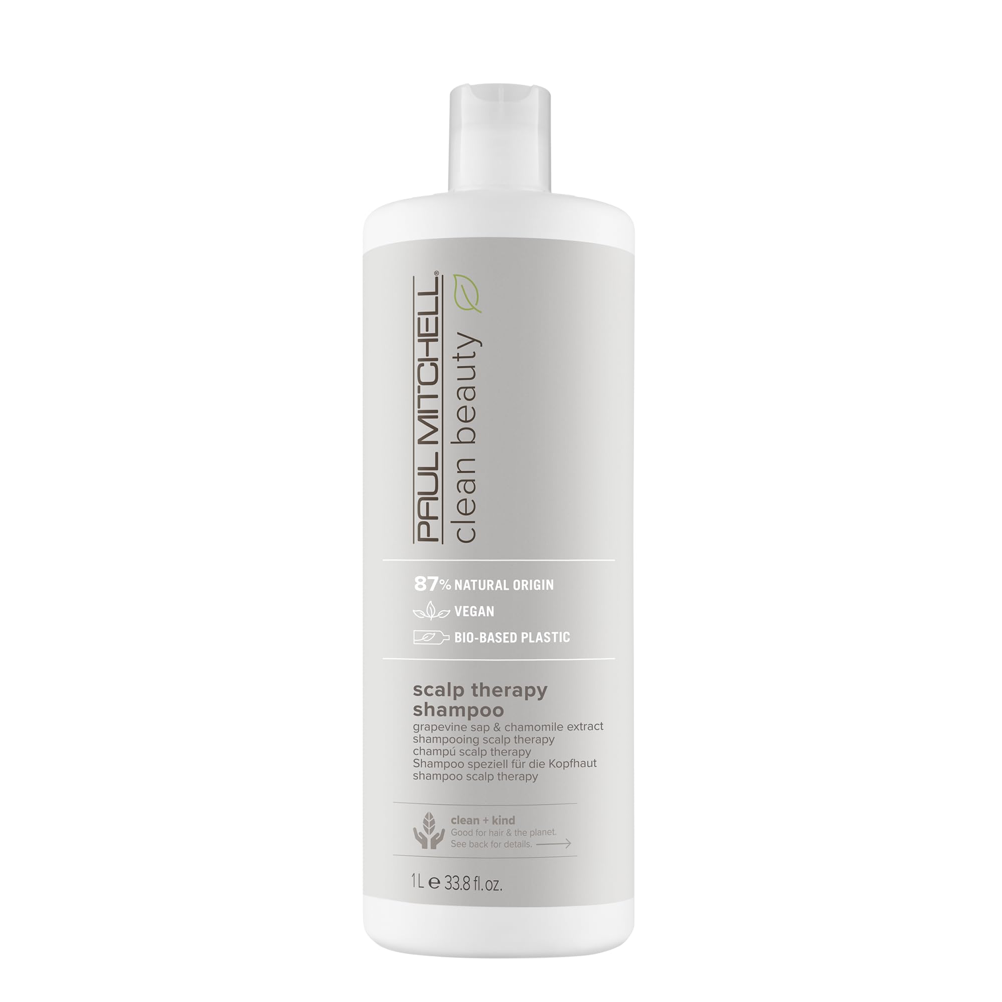 Paul Mitchell Clean Beauty Scalp Therapy Shampoo, Gently Cleanses