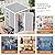 Resin Storage Shed 5x4 FT with Floor Lockable Door Window Included, Easy Assemble All Weather Waterproof Durable Plastic Outdoor Garden Tools Sheds for Backyard Patio