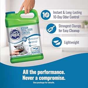 Cat's Pride Total Odor Control, Max Power, Clumping Litter Unscented 15lb — photo 4 of 6