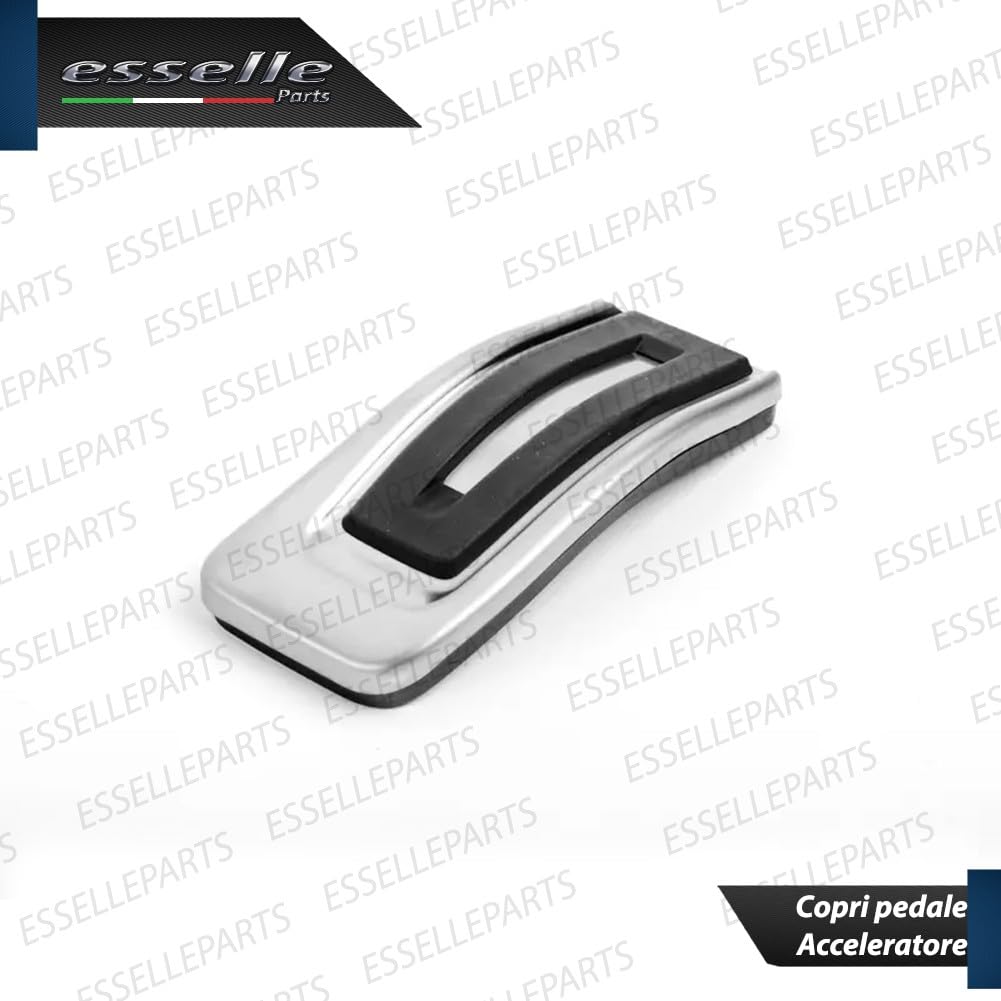 Set Pedaliera Copripedali + Poggiapiede per Audi Q5 8R Cambio Automatico