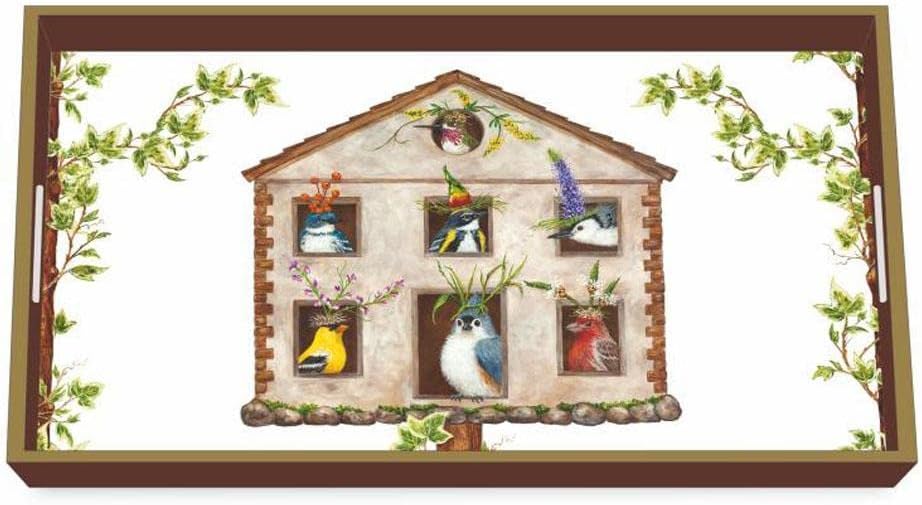 Paperproducts Design Lacquered Wood Vanity Tray, House Party