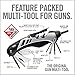 Real Avid Gun Tool - 18 in 1 Gunsmithing Shotgun & Rifle Multitool - Bit Driver, Torq Bits, Choke Tube Wrench, Allen Wrench, Scope & Punch Tool
