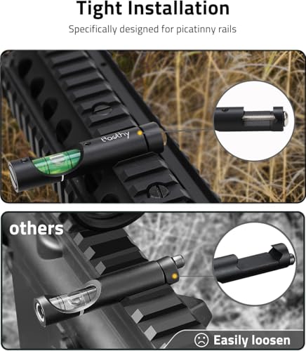 Image of Hawthy Scope Leveling Kit Scope Bubble Level Picatinny Scope Level Magnetic Level Tool Bubble Leveling System