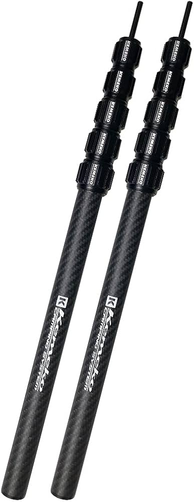 KEMEKO ケメコ テレスコカーボンポール180cm パワーツイスト2本セット Amazon | KEMEKO ケメコ テレスコカーボンポール180cm パワーツイスト