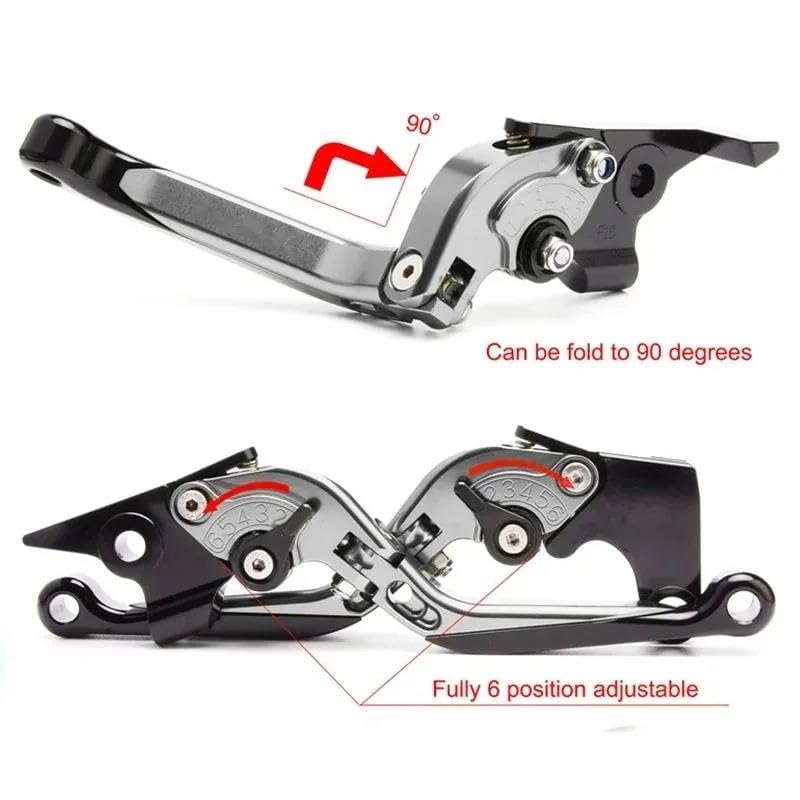 Levier d'embrayage moto ER5 extensible et réglable