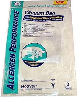 DVC Hoover Style Y Synthetic Vacuum Cleaner Bags Made in USA [ 6 Bags ]