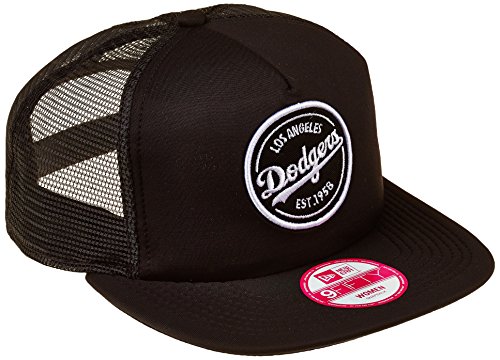 New Era Emblem MLB Mesh Wmn Losdod Blkblk