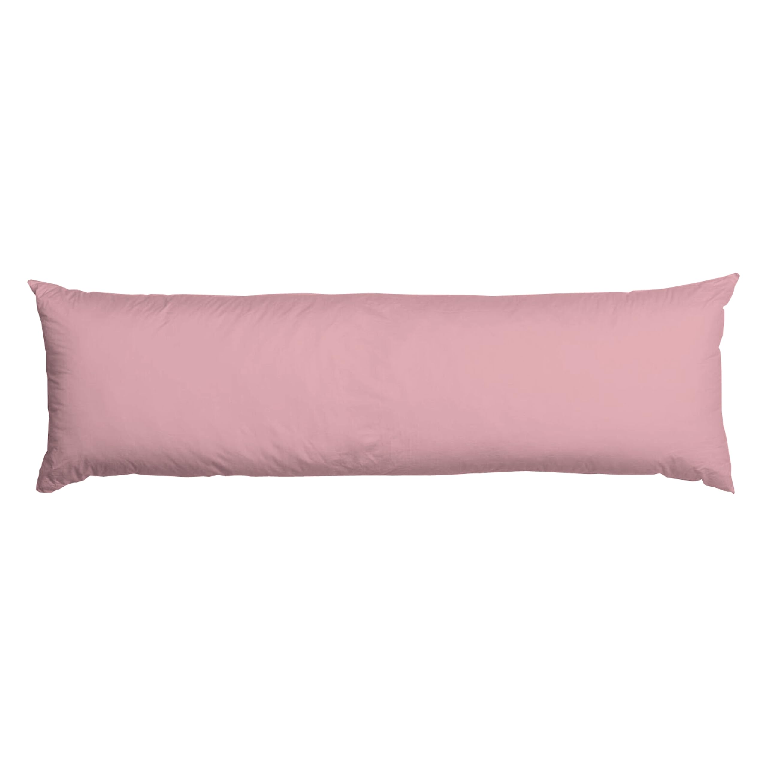 AmigoZone Bolster Pillow (King 5FT) - Hollowfiber Filled Body Support for Maternity, Side Sleepers With Free Case (Pink, 60")