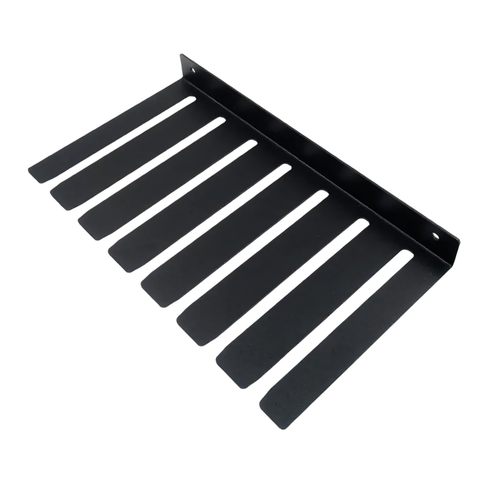 Reinforced 2Mm Cold Rolled Steel Tool Holder Featuring 7 Wide Slots for Clamps and Wrenches Wall Mount Storage F Clamp Holder