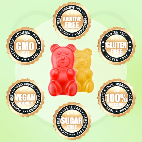 Softbear Glucosamine Chondroitin Gummies With Msm Triple Strength, Organic Vegan Chondroitin & Glucosamine Nutritional Supplements For Joint Support Mixed Fruit Flavor 60 Gummies thumb #4