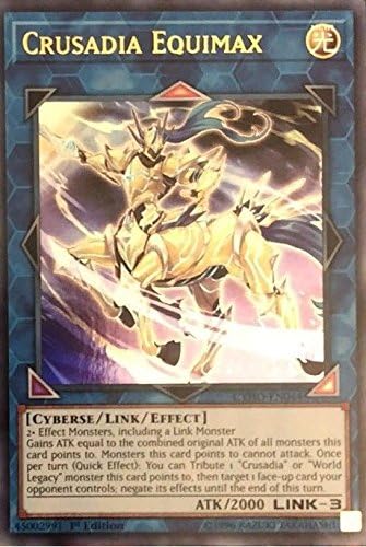 Crusadia Equimax - CYHO-EN044 - Ultra Rare - 1 edición
