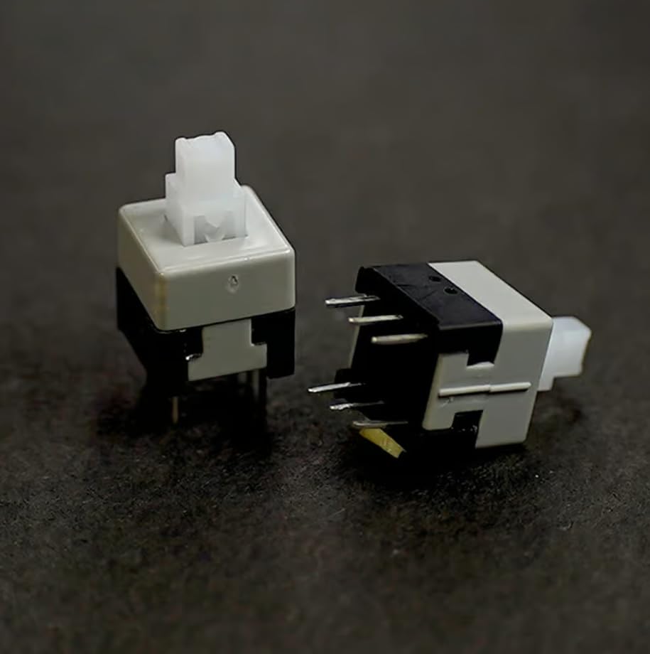DPDT Self-Locking 6Pin PCb Push Button Switch(8.5mm x 8.5mm) (pack of - 3)-picture-10