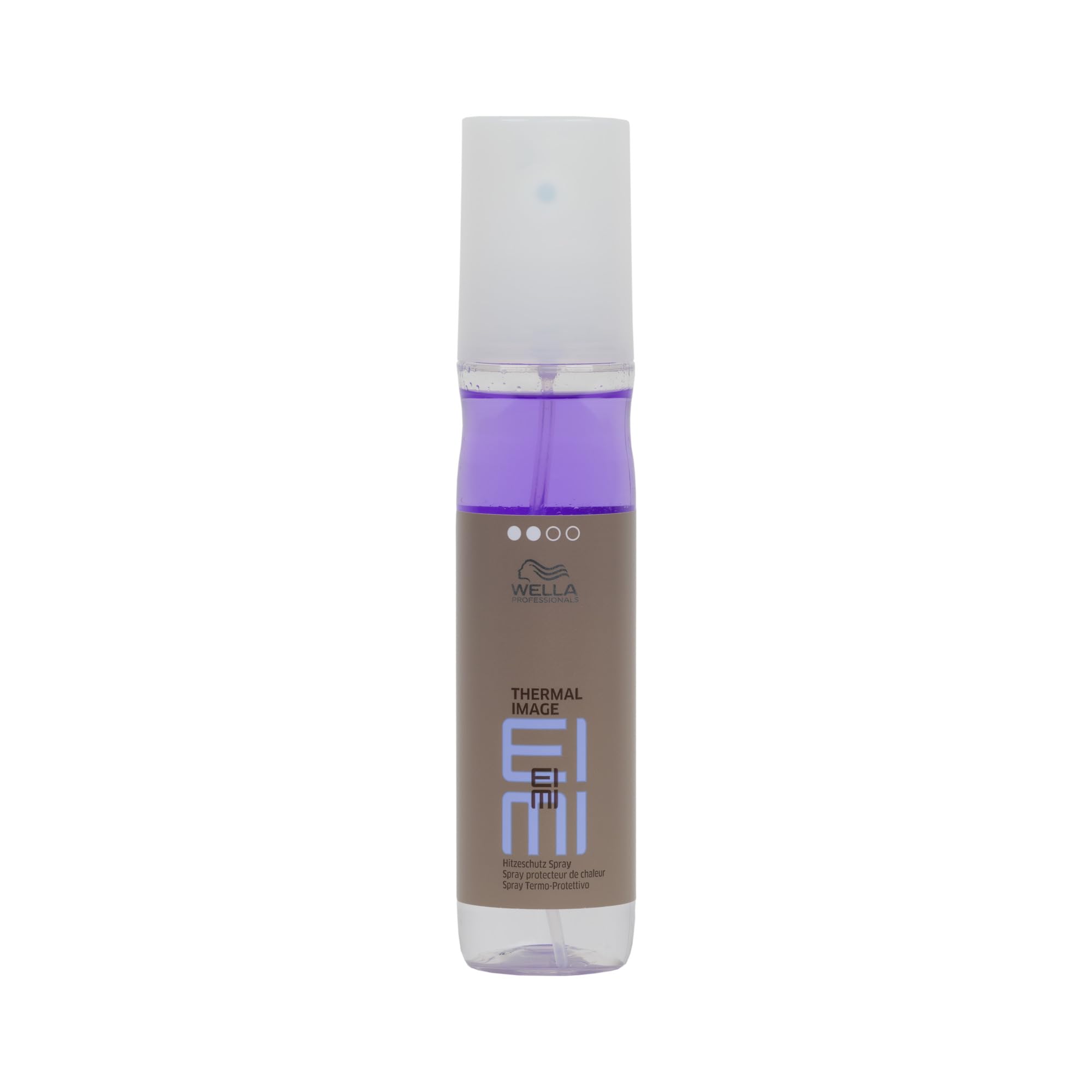 Wella EIMI Thermal Image Hitzeschutzspray – schützendes Haarspray mit Zwei-Phasen-Formel – flexibler Halt für einen natürlichen Look beim Haarstyling – 1 x 150 ml