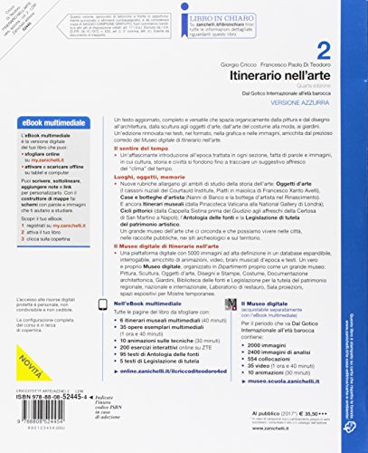 Itinerario Nell'arte. Per Le Scuole Superiori. Con Contenuto Digitale (Fornito Elettronicamente). Dal Gotico All'età Barocca (Vol. 2) - 2