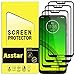 Produktbild Displayschutzfolie für Motorola Moto G7 Power, gehärtetes Glas, Kratzfest, blasenfrei, [Full Cover] 9H Härte, lebenslanger Ersatz [3er-Pack]