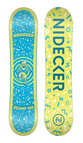 Nidecker SCAMP 80 SET BNG Snowboard - All-Mountain Board with Responsive Flex and Camber Profile - MAGIC