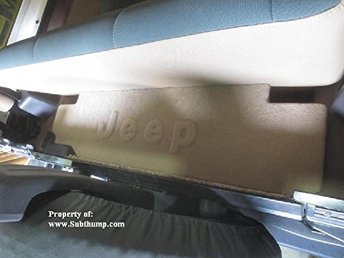 1987-2006 Wrangler Tj/Yj Dual 10 Front Fire Subwoofer Enclosure #TOP3