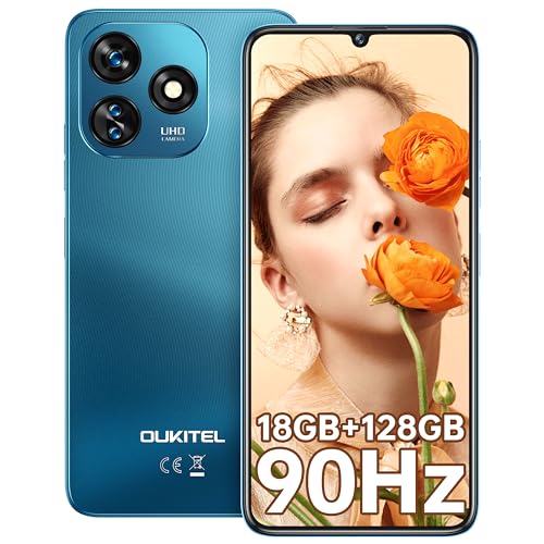 Amazon | OUKITEL C51 スマートフォン 本体 SIMフリー18GB RAM+