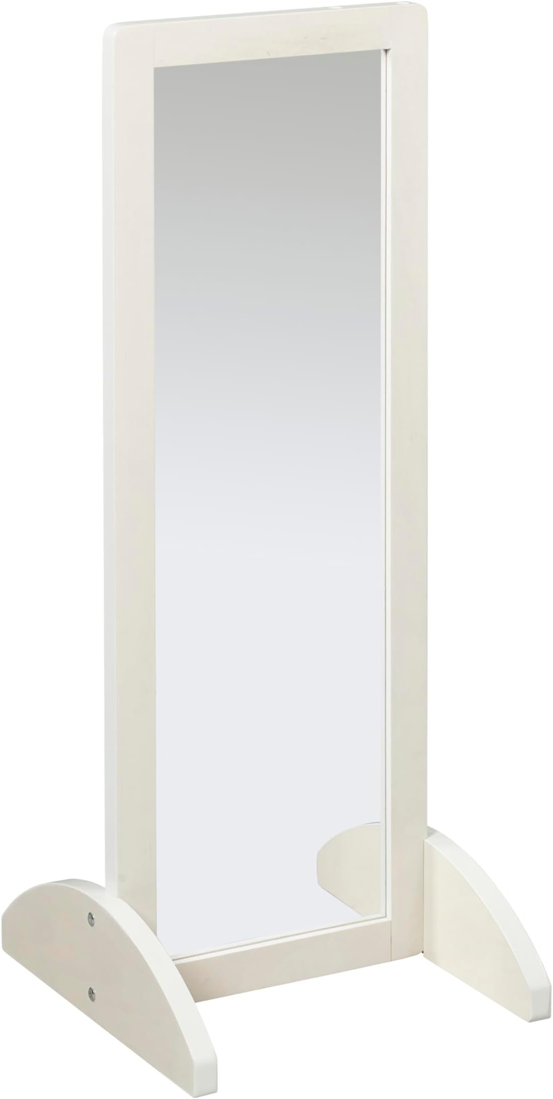 Junior Single-Sided Bi-Directional Mirror, 36in, Kids Furniture, White Wash