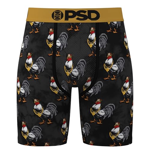 Bóxer de hombre divertido PSD calzoncillos transpirables con entrepierna 7" 2