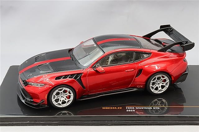 ミニカー GTD MCG 2025 Ford USA Mustang GTD 5.2L V8 Coupe Grey Metallic 1:18