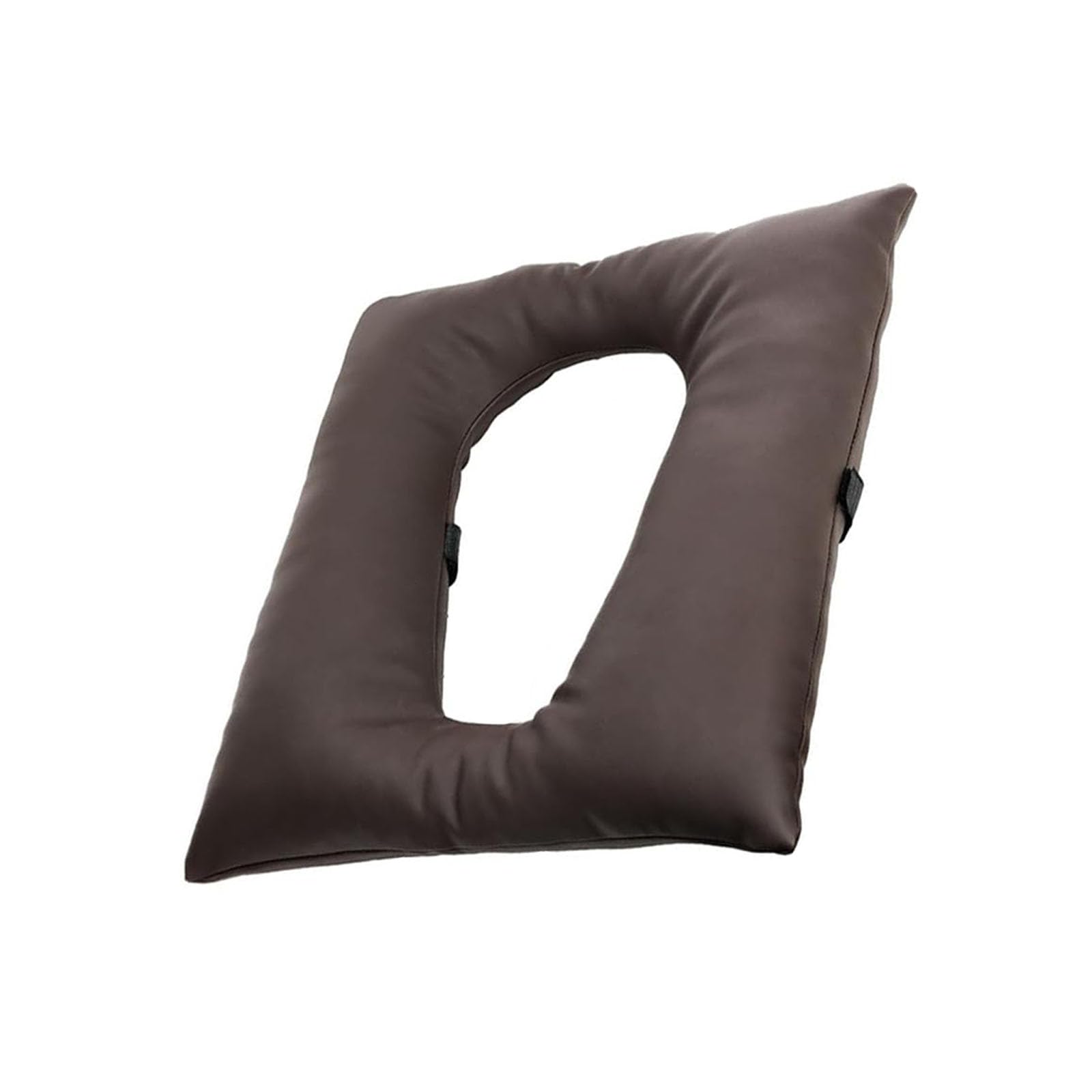 PANGBOER Resilient Raised Bathroom Cushion with Cover 4 Inch Disabled Enhanced Stability Handicap Toilet Seat Elevator